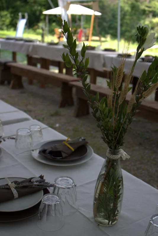 è possibile organizzare eventi e metrimoni in questo agriturismo
